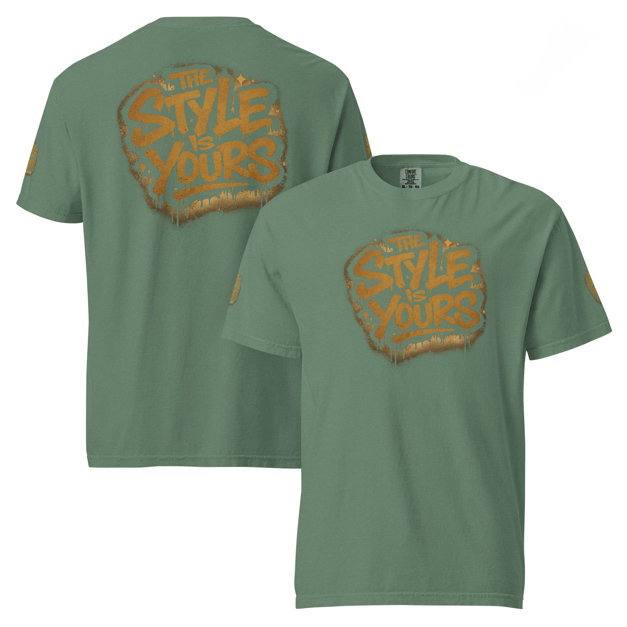 GoFly The Style Is Yours Unisex garment-dyed heavyweight t-shirt