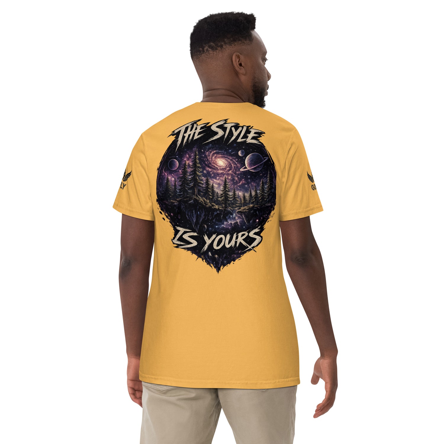 GoFly The Style Is Yours Unisex garment-dyed heavyweight t-shirt
