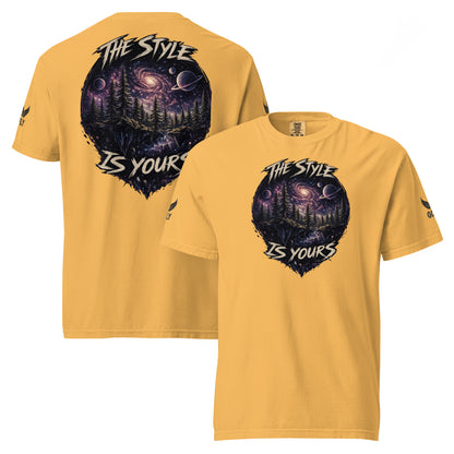 GoFly The Style Is Yours Unisex garment-dyed heavyweight t-shirt