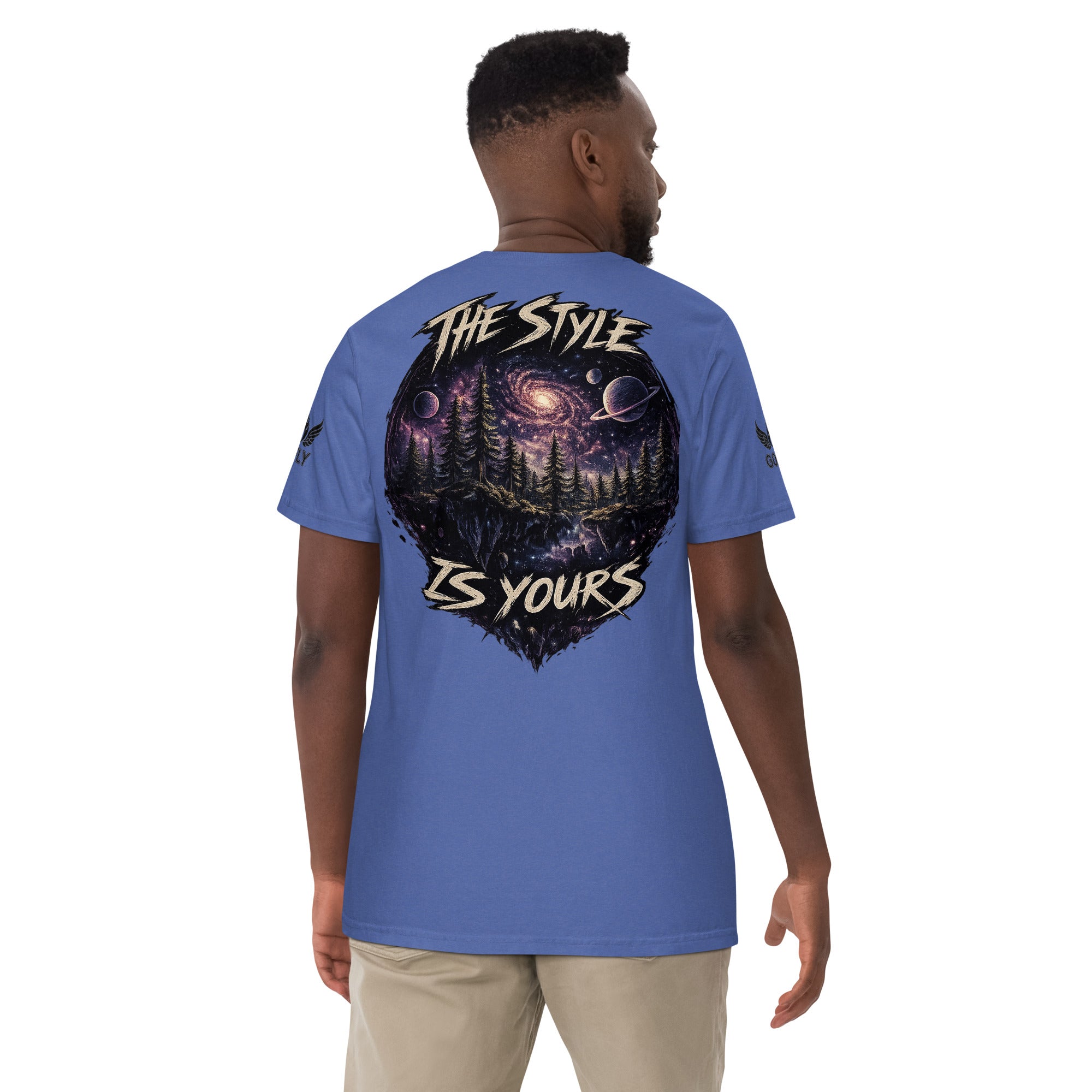 GoFly The Style Is Yours Unisex garment-dyed heavyweight t-shirt