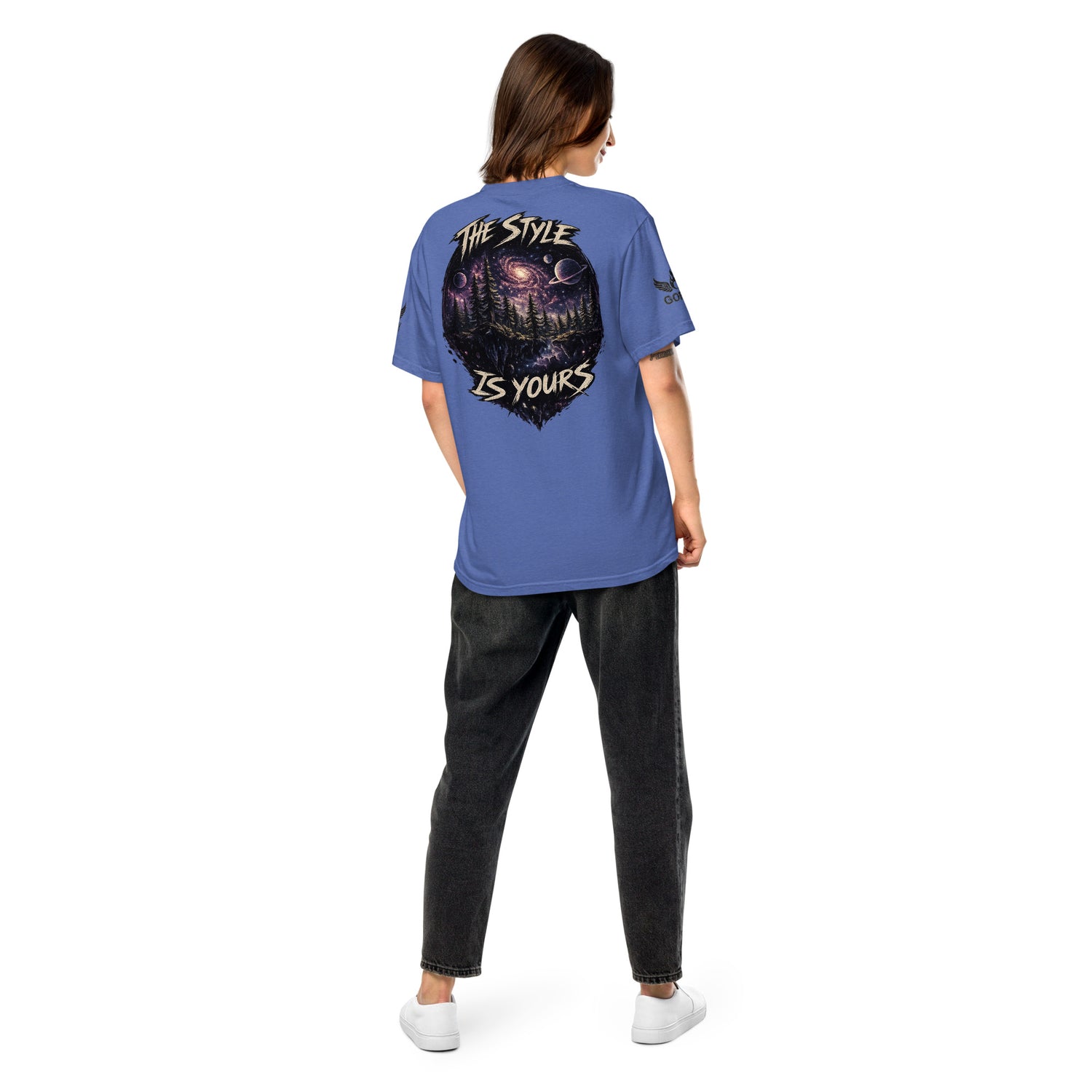 GoFly The Style Is Yours Unisex garment-dyed heavyweight t-shirt