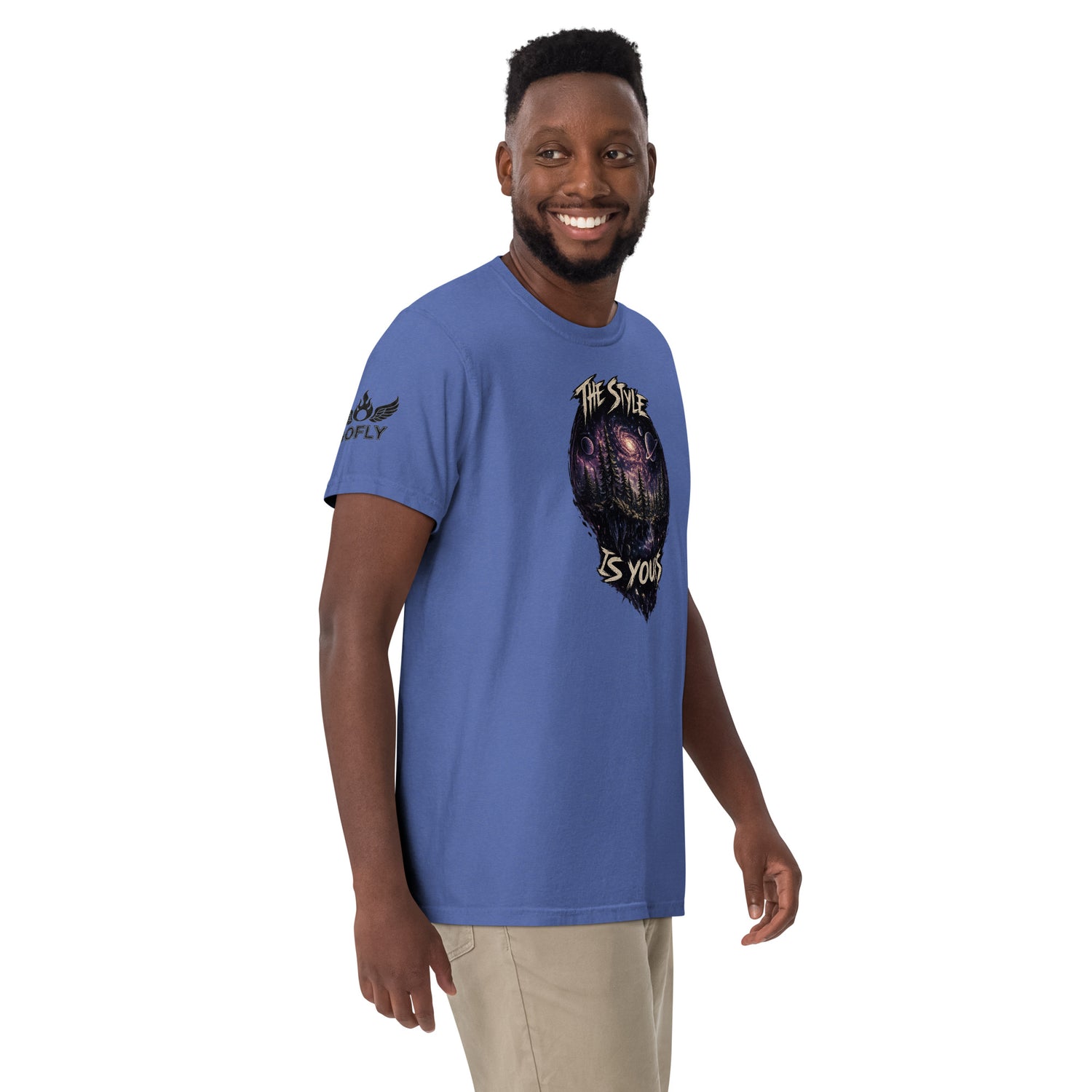 GoFly The Style Is Yours Unisex garment-dyed heavyweight t-shirt