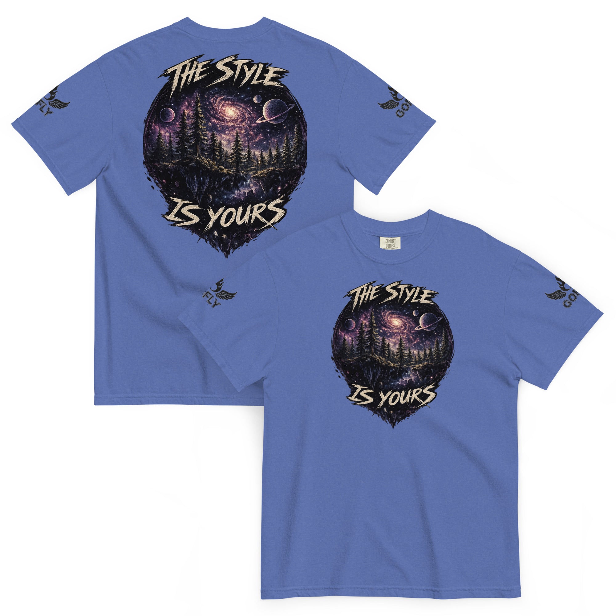 GoFly The Style Is Yours Unisex garment-dyed heavyweight t-shirt