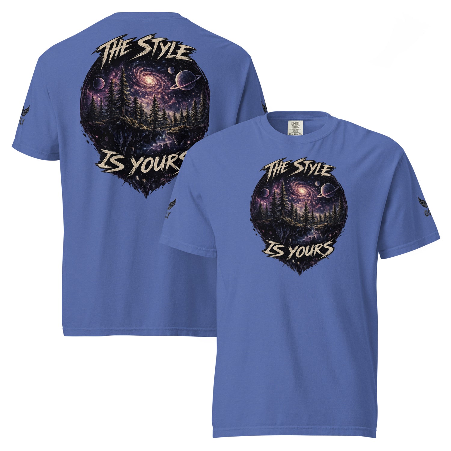 GoFly The Style Is Yours Unisex garment-dyed heavyweight t-shirt