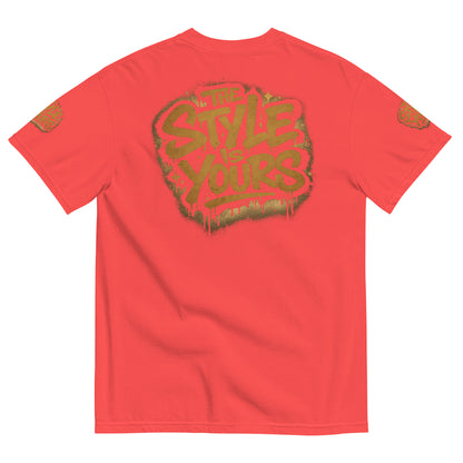 GoFly The Style Is Yours Unisex garment-dyed heavyweight t-shirt