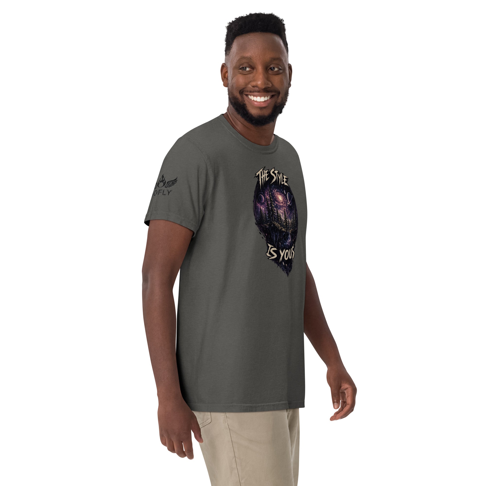 GoFly The Style Is Yours Unisex garment-dyed heavyweight t-shirt