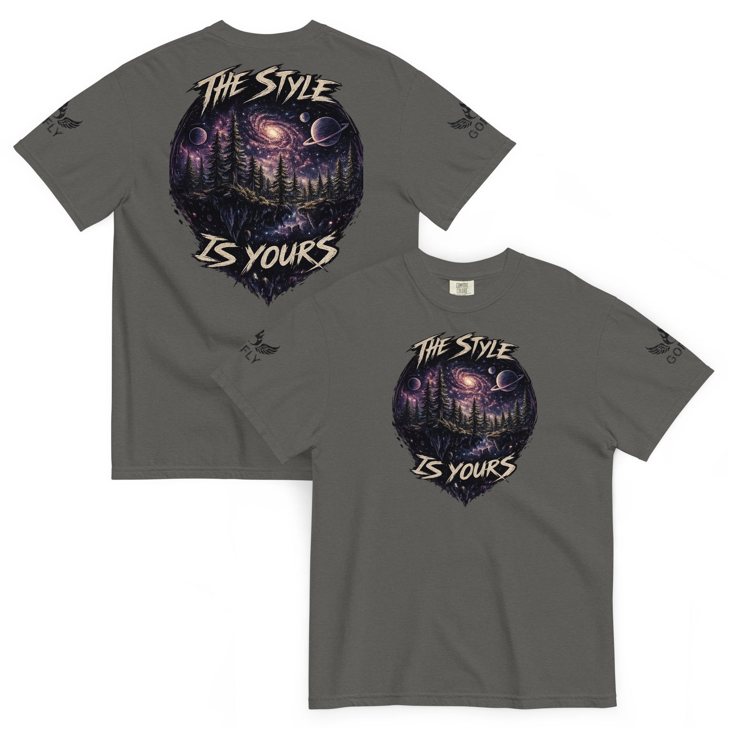 GoFly The Style Is Yours Unisex garment-dyed heavyweight t-shirt