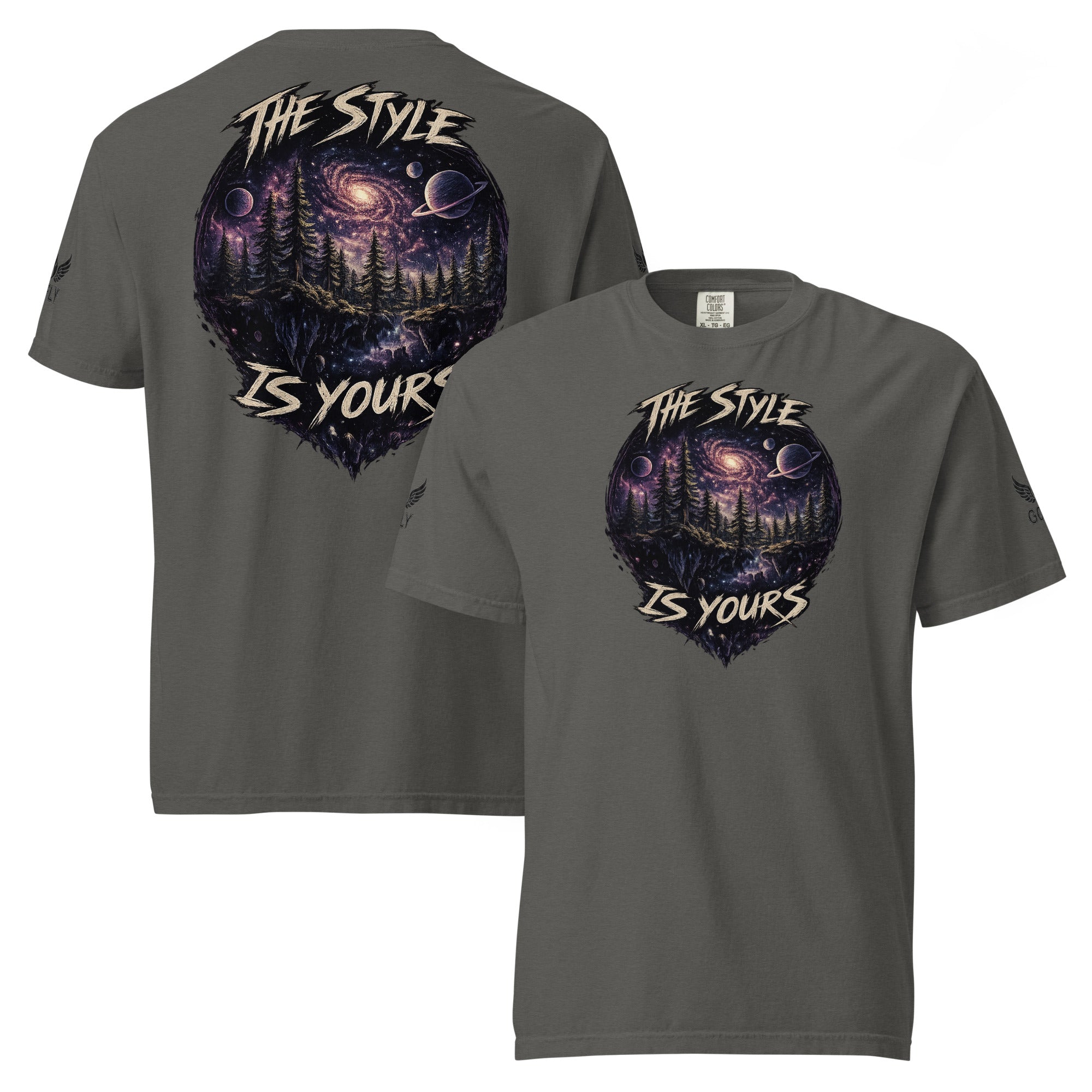 GoFly The Style Is Yours Unisex garment-dyed heavyweight t-shirt