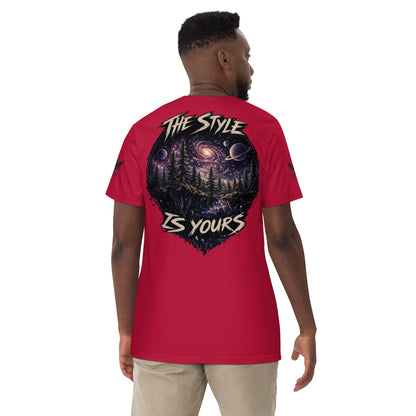 GoFly The Style Is Yours Unisex garment-dyed heavyweight t-shirt combines premium heavyweight cotton, vintage-inspired garment dyeing, and all-day comfort for casual and streetwear fashion.