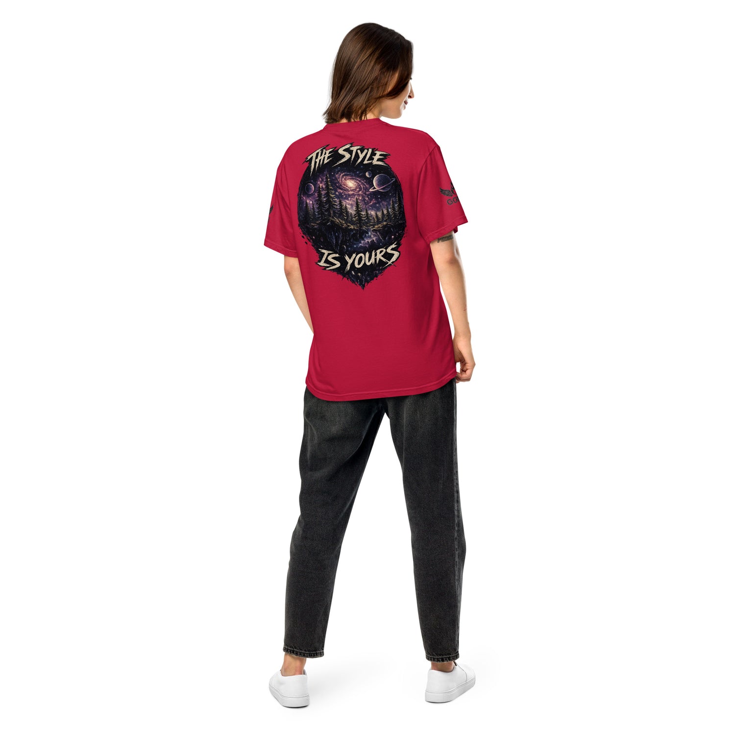 GoFly The Style Is Yours Unisex garment-dyed heavyweight t-shirt