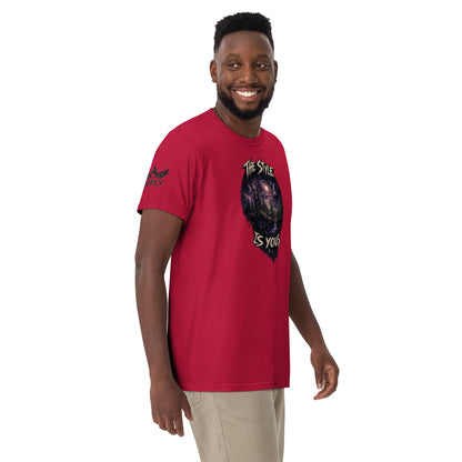 GoFly The Style Is Yours Unisex garment-dyed heavyweight t-shirt combines premium heavyweight cotton, vintage-inspired garment dyeing, and all-day comfort for casual and streetwear fashion.