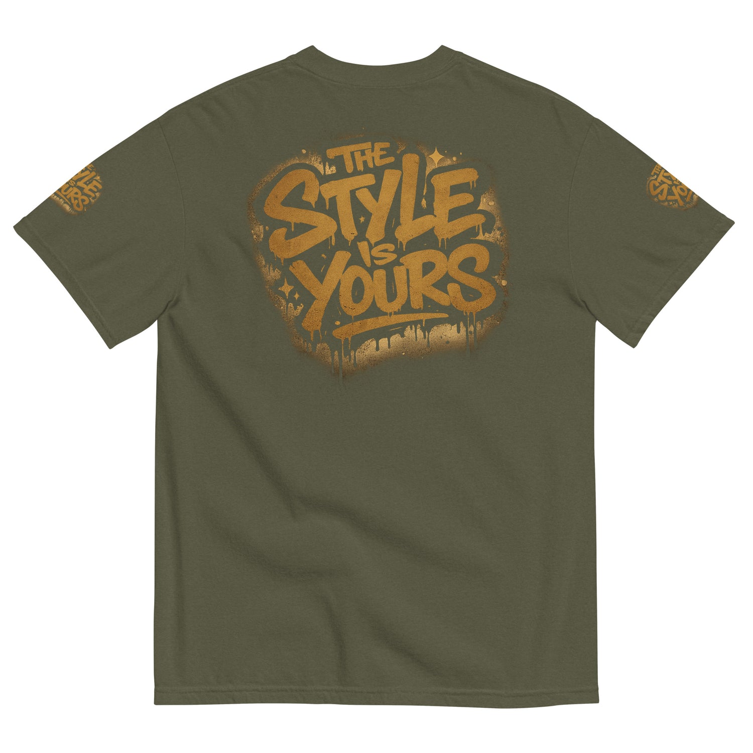 GoFly The Style Is Yours Unisex garment-dyed heavyweight t-shirt