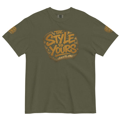 GoFly The Style Is Yours Unisex garment-dyed heavyweight t-shirt