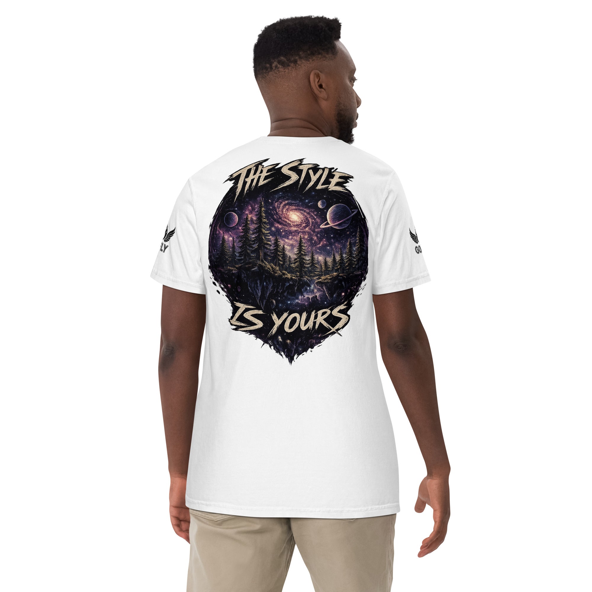 GoFly The Style Is Yours Unisex garment-dyed heavyweight t-shirt