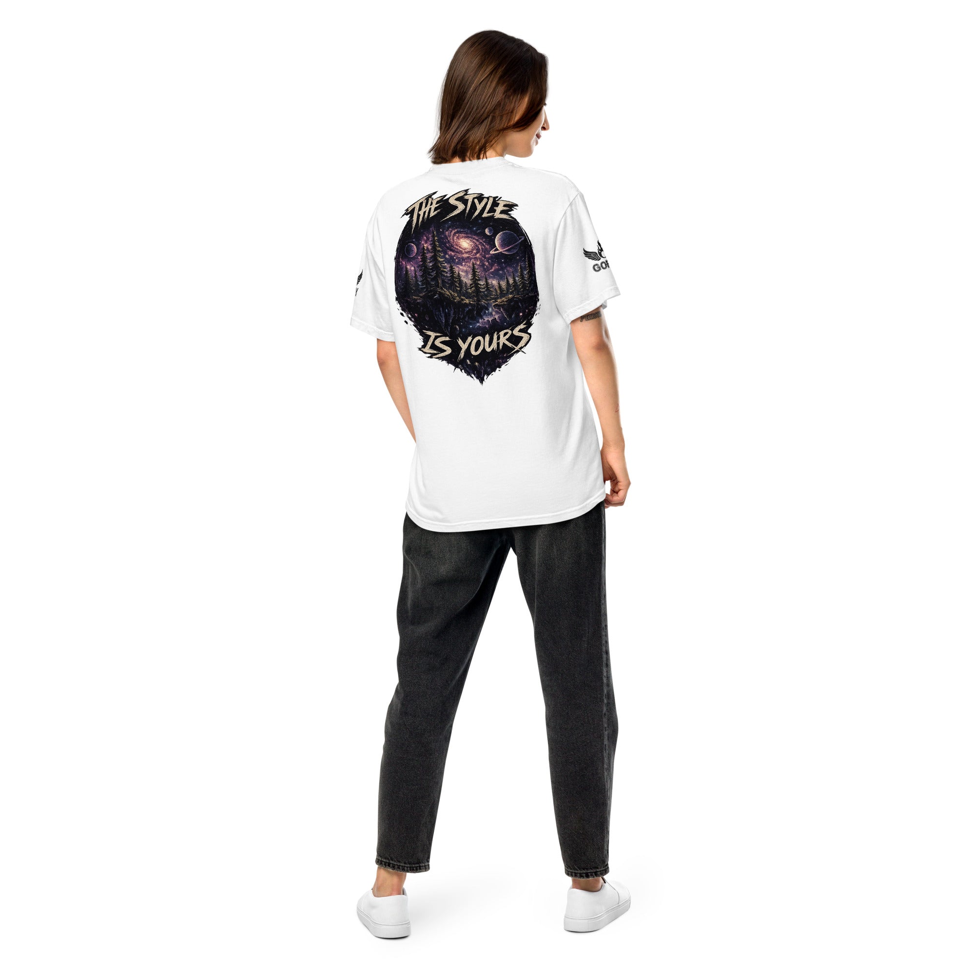 GoFly The Style Is Yours Unisex garment-dyed heavyweight t-shirt