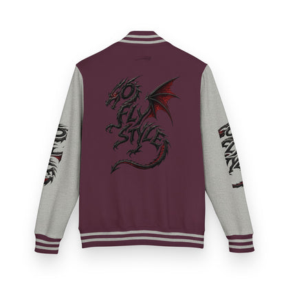 GoFlyStyle Heavyweight letterman jacket