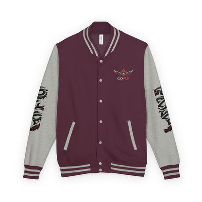 GoFlyStyle Heavyweight letterman jacket