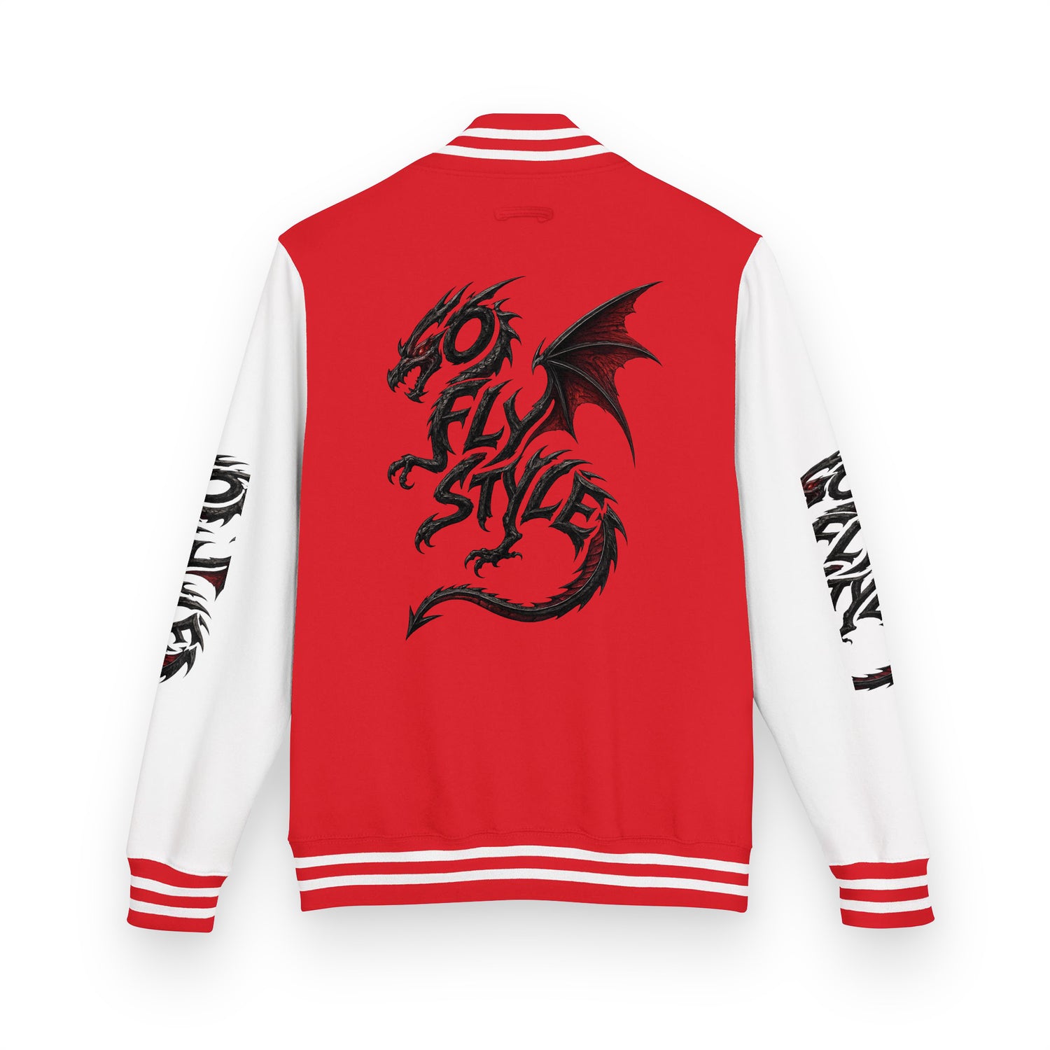 GoFlyStyle Heavyweight letterman jacket