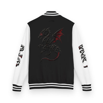 GoFlyStyle Heavyweight letterman jacket