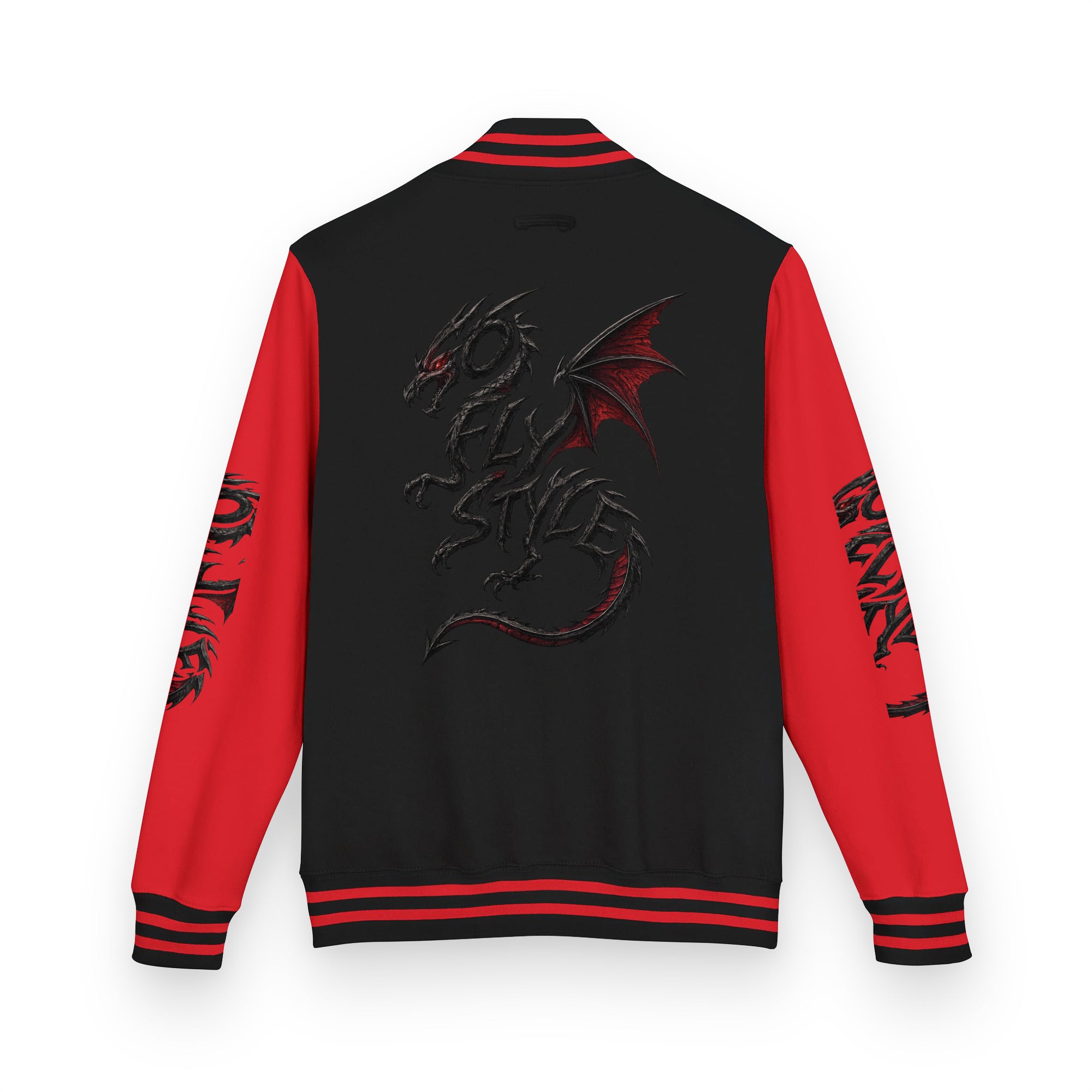 GoFlyStyle Heavyweight letterman jacket
