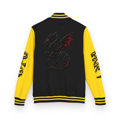 GoFlyStyle Heavyweight letterman jacket