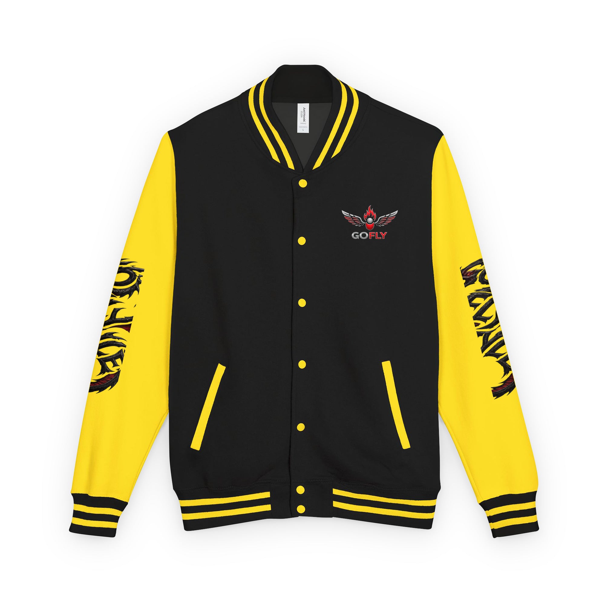 GoFlyStyle Heavyweight letterman jacket