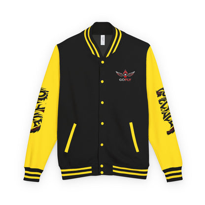 GoFlyStyle Heavyweight letterman jacket