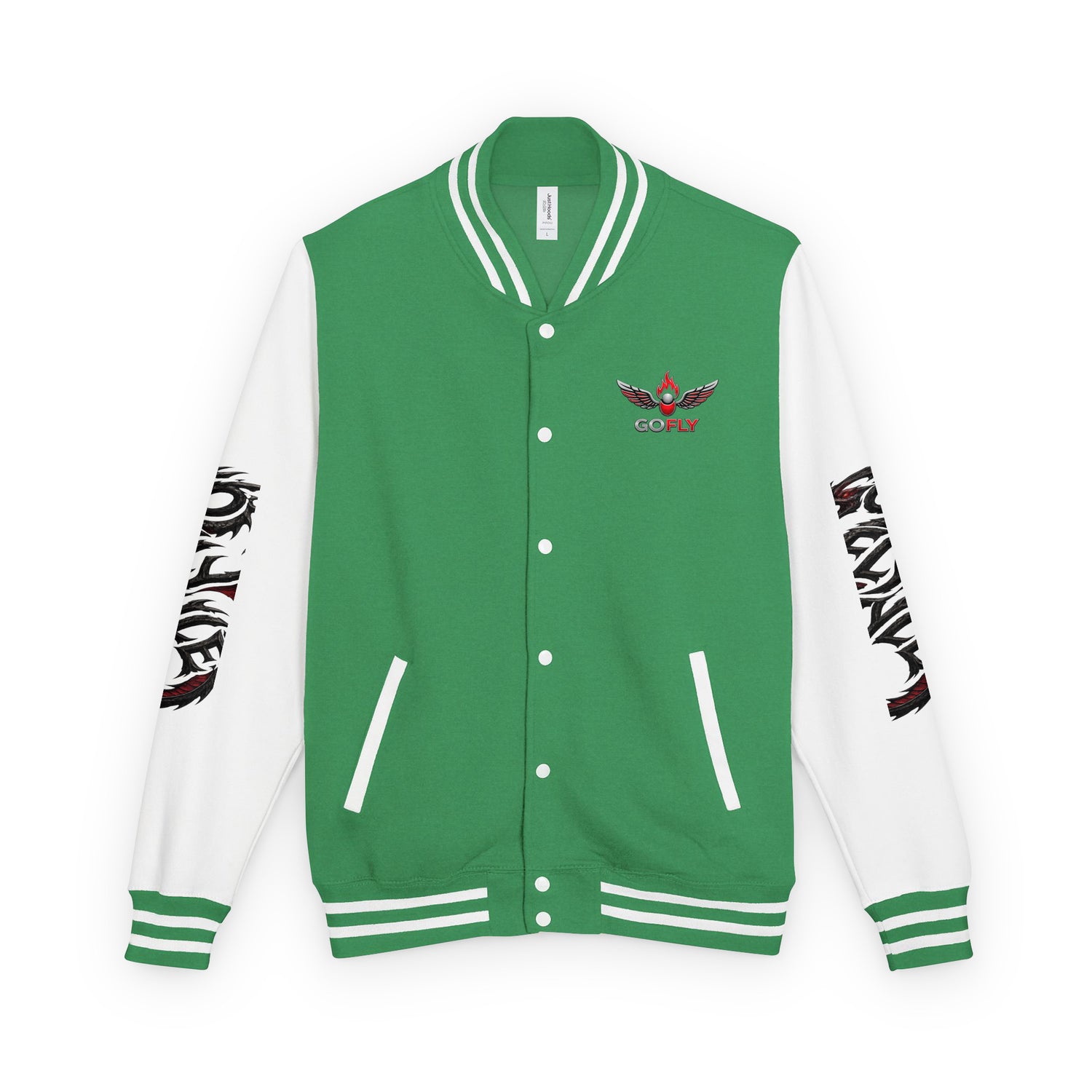 GoFlyStyle Heavyweight letterman jacket