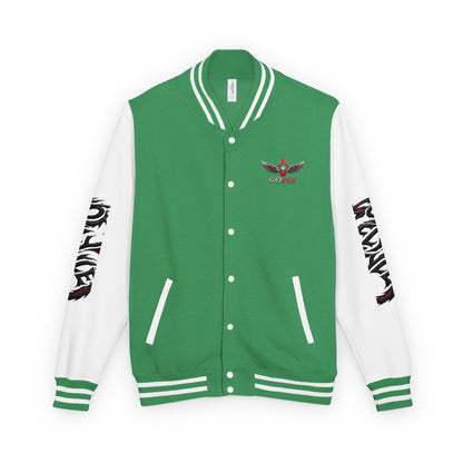 GoFlyStyle Heavyweight letterman jacket