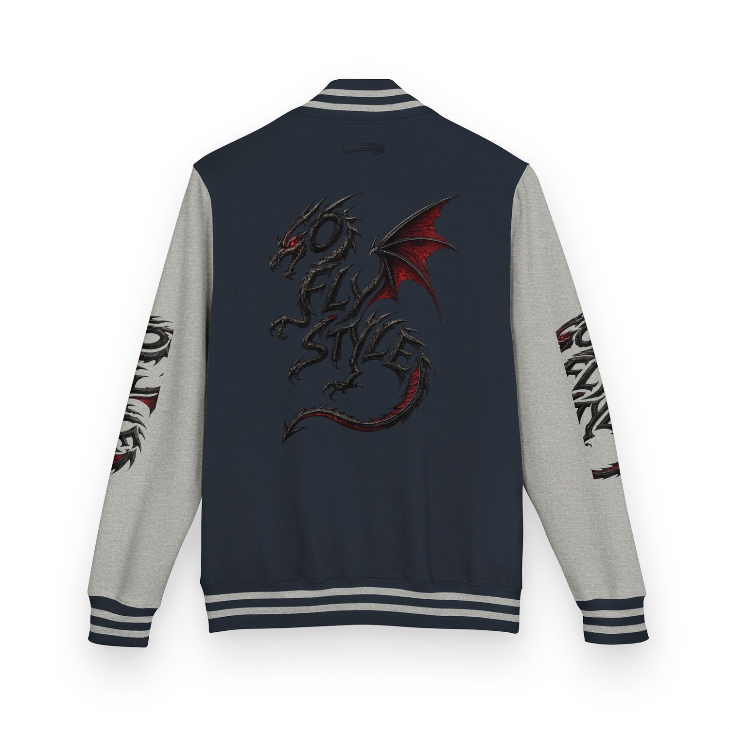 GoFlyStyle Heavyweight letterman jacket