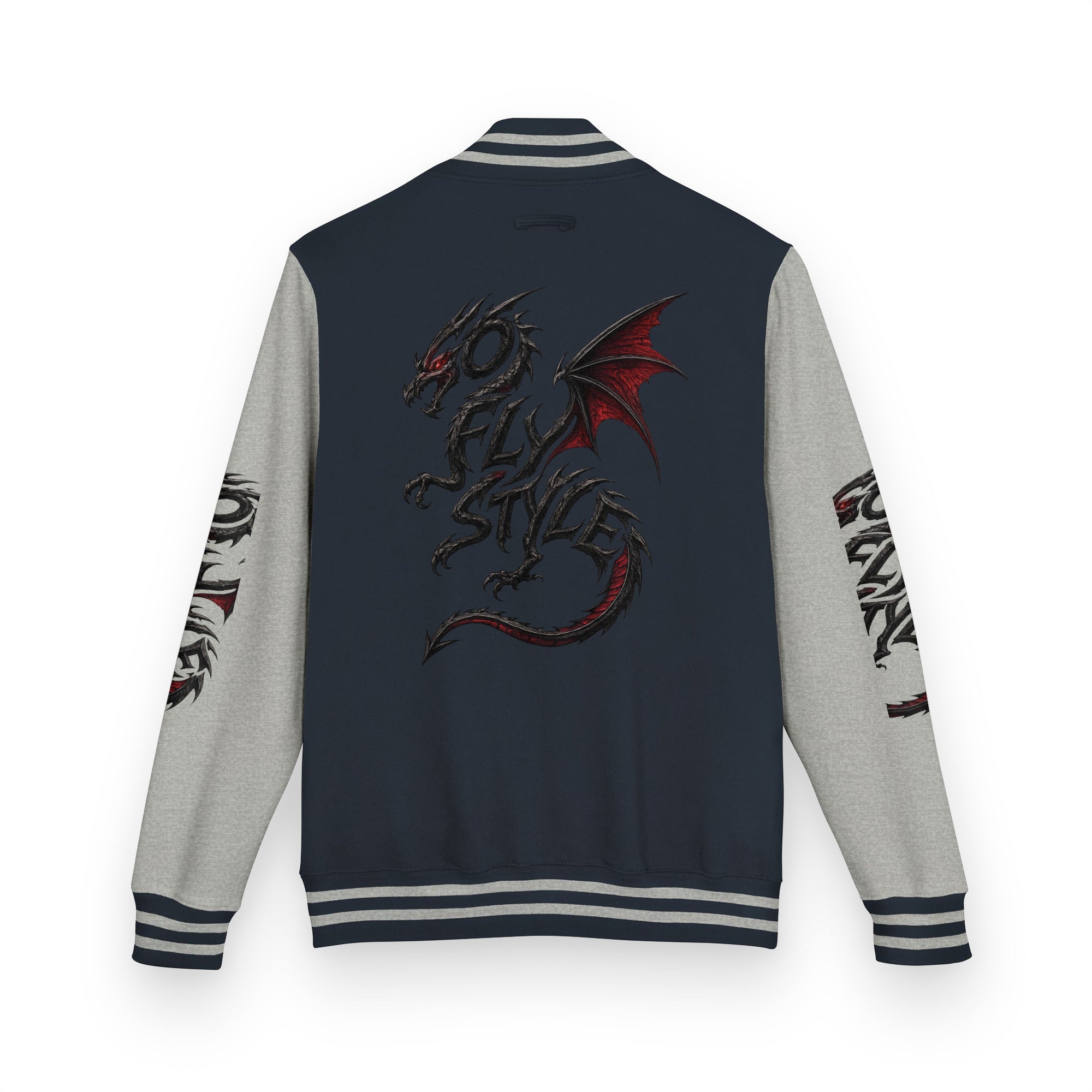 GoFlyStyle Heavyweight letterman jacket