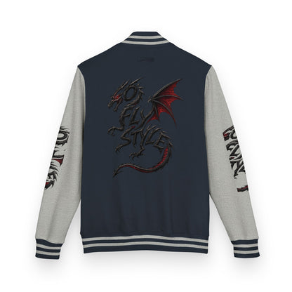 GoFlyStyle Heavyweight letterman jacket