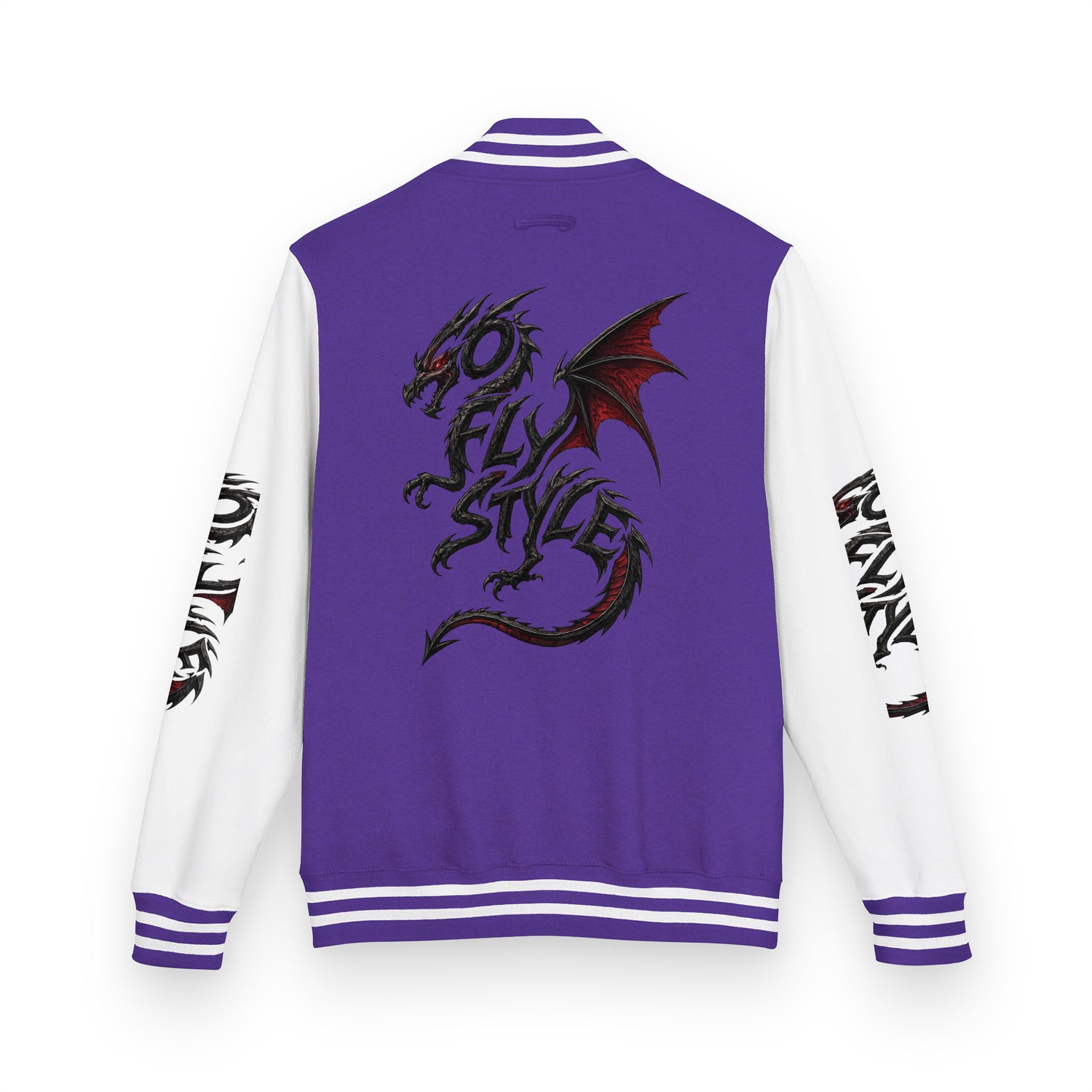 GoFlyStyle Heavyweight letterman jacket