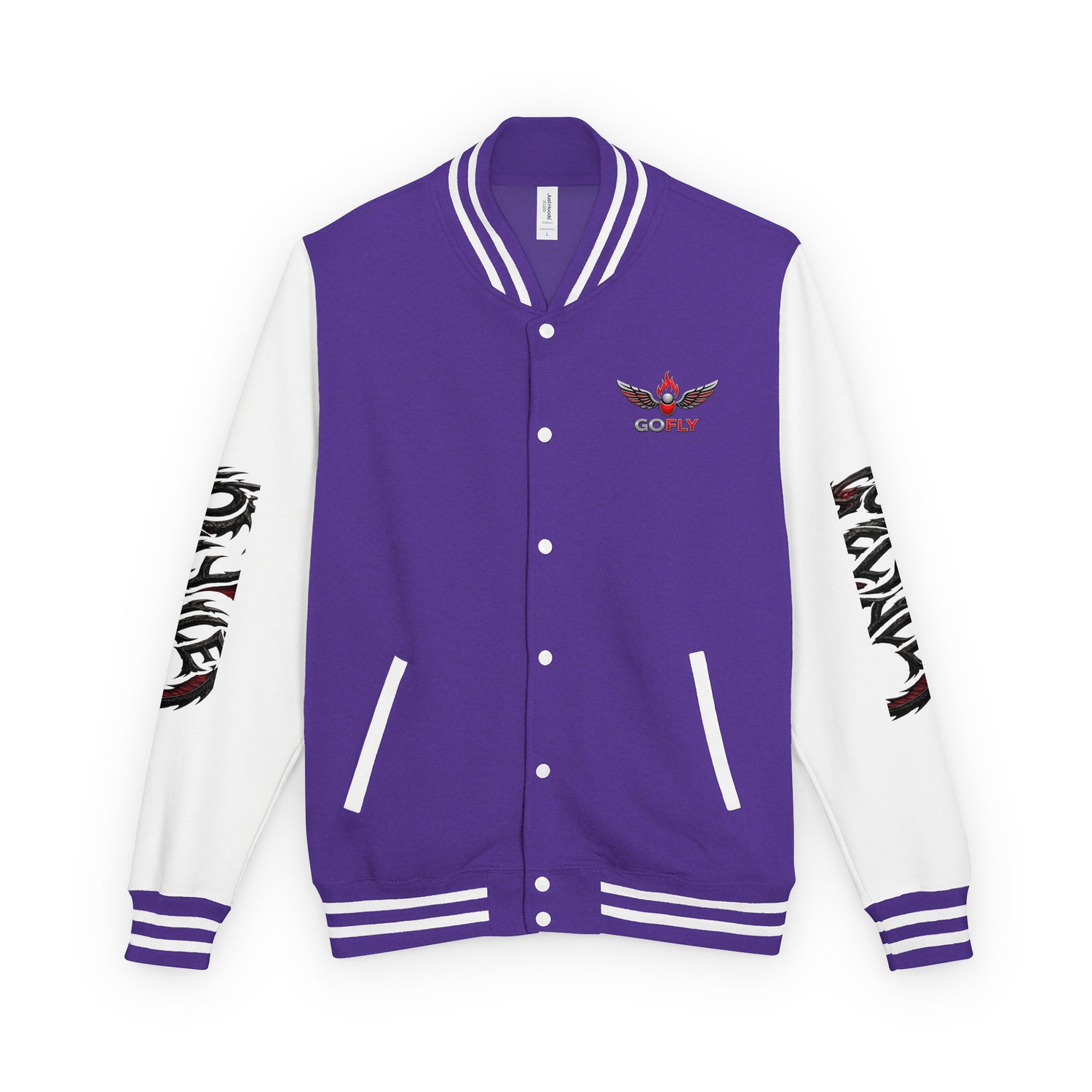 GoFlyStyle Heavyweight letterman jacket