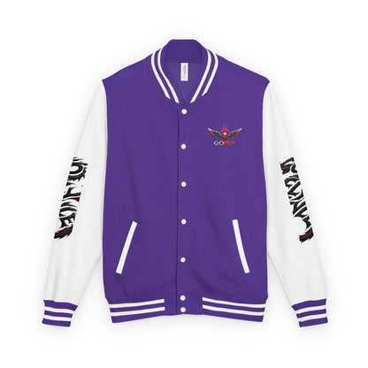 GoFlyStyle Heavyweight letterman jacket