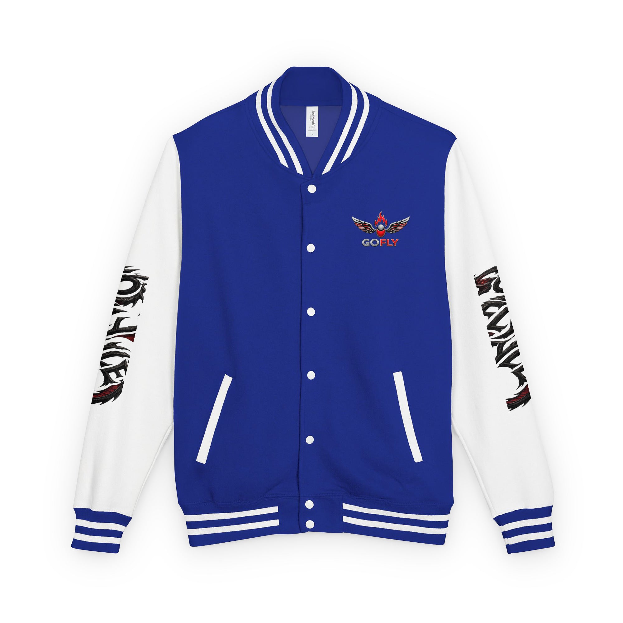GoFlyStyle Heavyweight letterman jacket