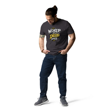 GoFly world of drip style Unisex Organic Cotton T-Shirt