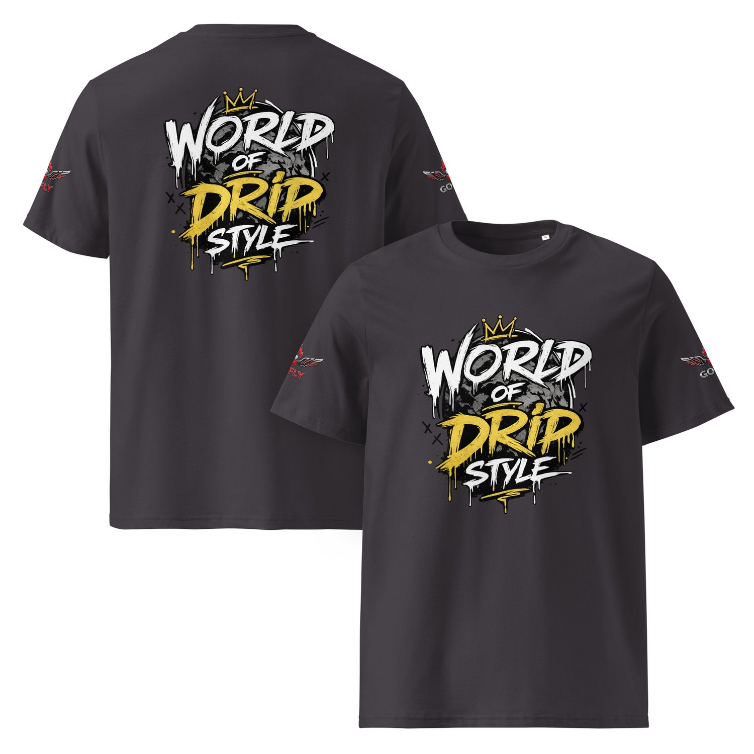 GoFly world of drip style Unisex Organic Cotton T-Shirt