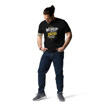 GoFly world of drip style Unisex Organic Cotton T-Shirt