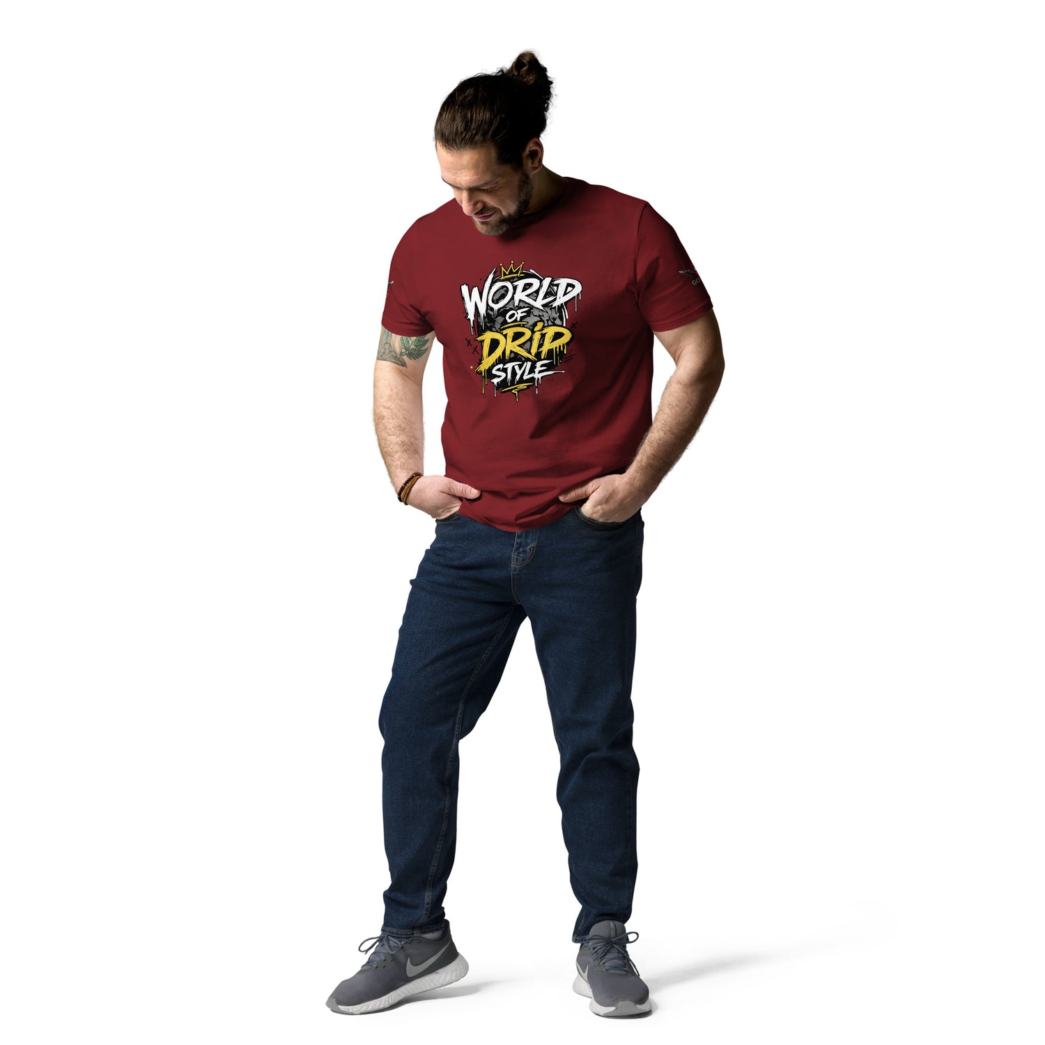 GoFly world of drip style Unisex Organic Cotton T-Shirt