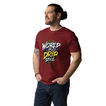 GoFly world of drip style Unisex Organic Cotton T-Shirt