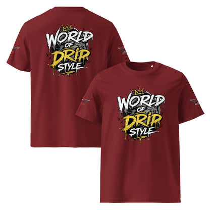 GoFly world of drip style Unisex Organic Cotton T-Shirt