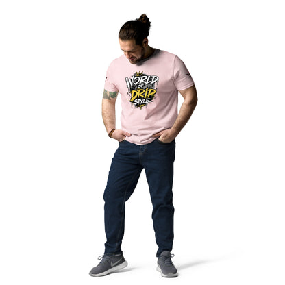 GoFly world of drip style Unisex Organic Cotton T-Shirt