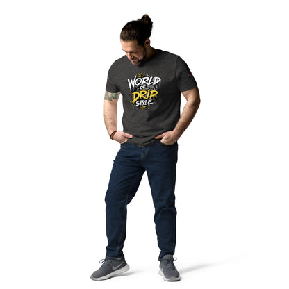 GoFly world of drip style Unisex Organic Cotton T-Shirt