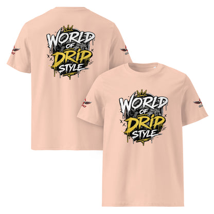 GoFly world of drip style Unisex Organic Cotton T-Shirt