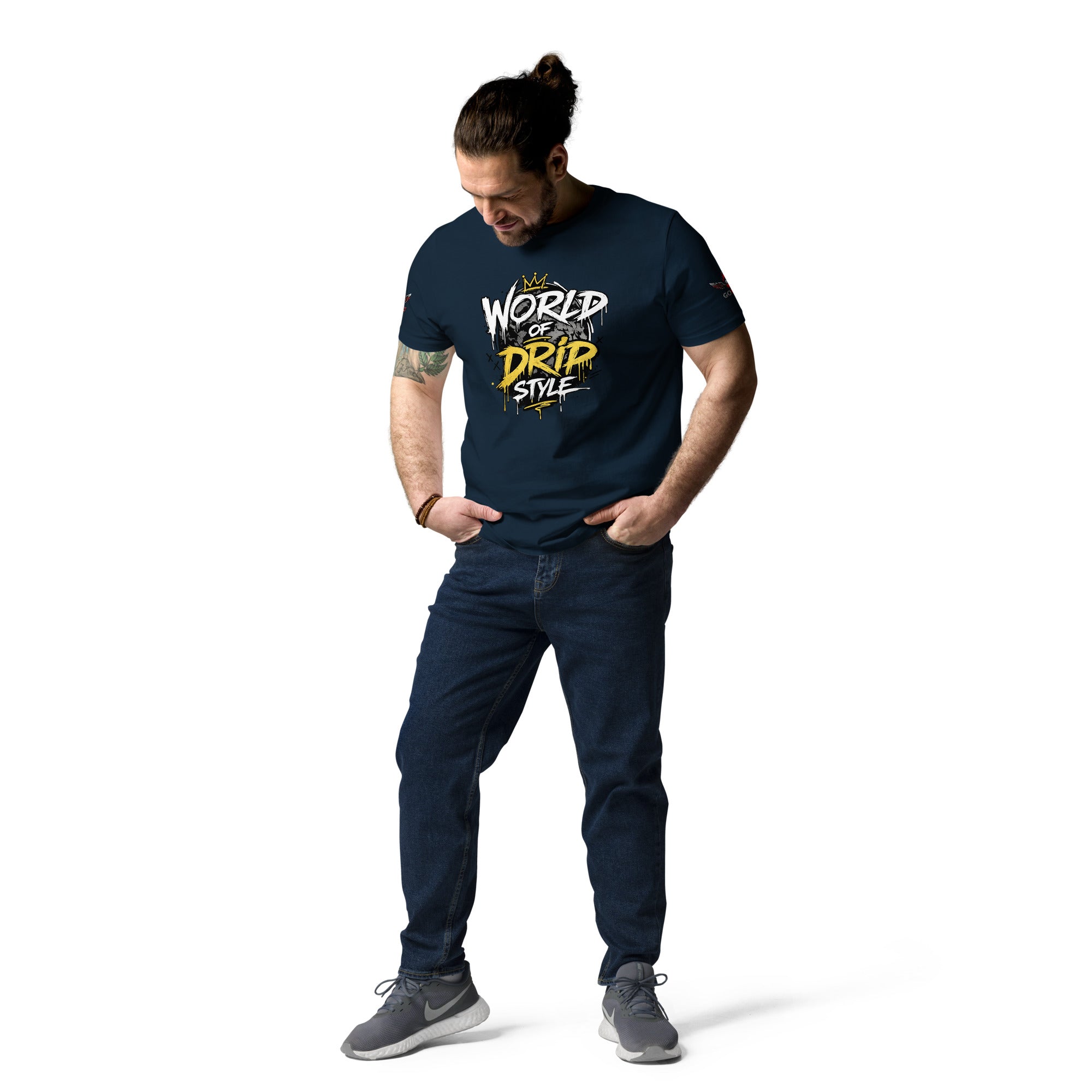 GoFly world of drip style Unisex Organic Cotton T-Shirt