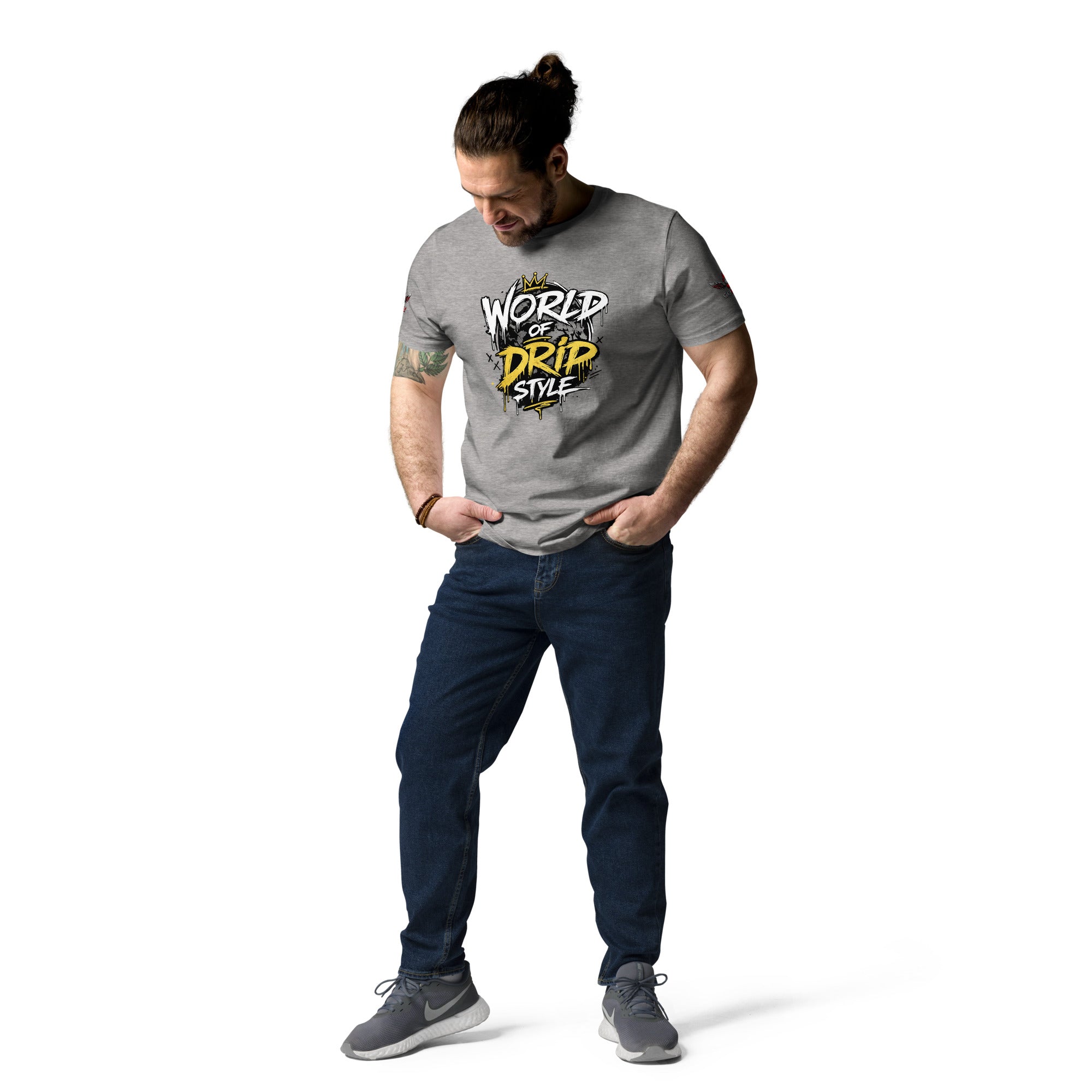 GoFly world of drip style Unisex Organic Cotton T-Shirt