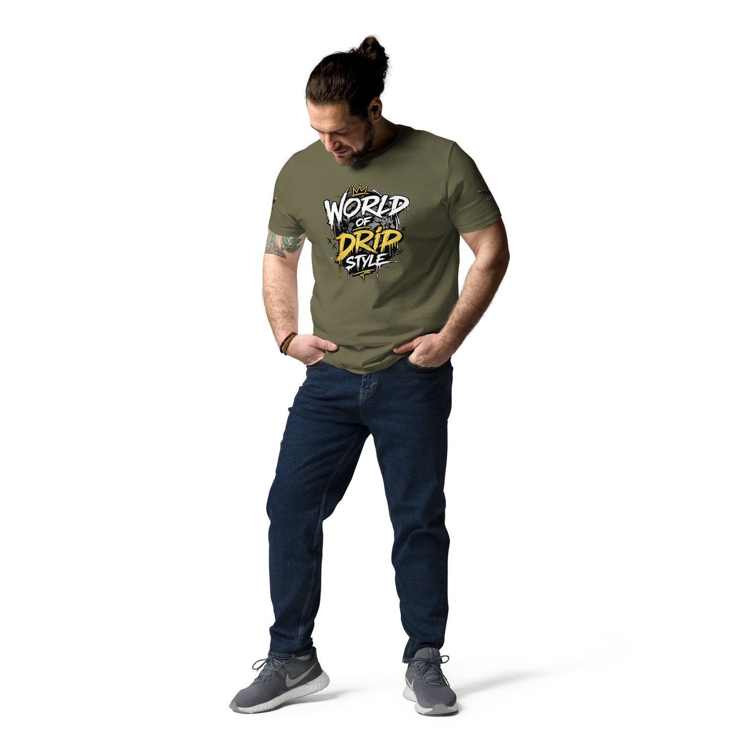 GoFly world of drip style Unisex Organic Cotton T-Shirt