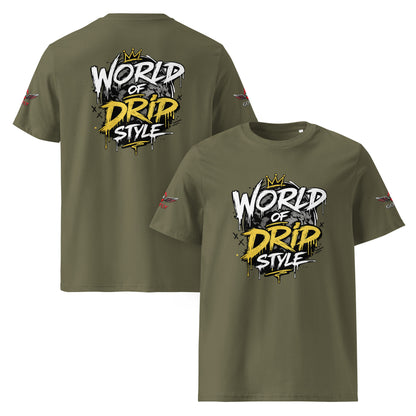 GoFly world of drip style Unisex Organic Cotton T-Shirt