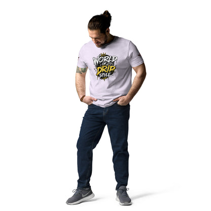 GoFly world of drip style Unisex Organic Cotton T-Shirt